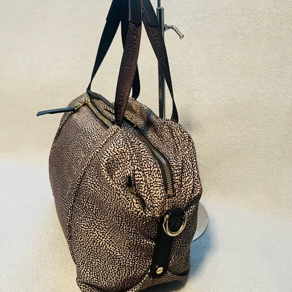 Borbonese Borsa A Mano Medium Jet Handbag - Picture 12 of 12